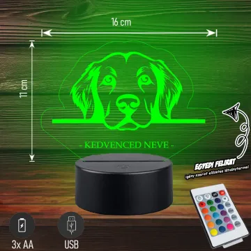 labradoregyedineves-zold